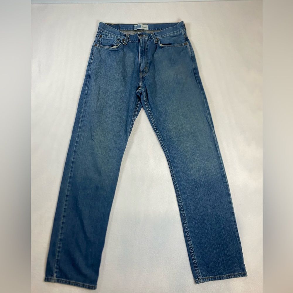 Levi Strauss Jeans Mens Size 33x33 Signature Regular Fit Med Wash Denim VTG